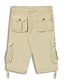 preiswerte Shorts-Herren Cargo Shorts Kurze Hosen Shorts Kurze Hosen Arbeitsshorts Feste Farbe Multi Pocket Knielänge Baumwolle Ausgehen Strassenmode Klassisch Grün Blau