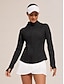 baratos roupa feminina-Buttery Soft Fabric Tennis Jacket