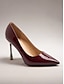 billige Pumps &amp; Heels-Crystal Studded Patent Leather Pumps