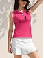 preiswerte Polo Top-Lightweight Sleeveless Golf Polo Shirt