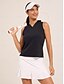 preiswerte Women&#039;s Clothing-Sleeveless Golf Polo Shirt