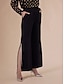 abordables Pants-Rhinestone Wide Leg Pants