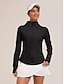 baratos roupa feminina-Buttery Soft Fabric Tennis Jacket