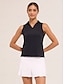 economico Women&#039;s Clothing-Sleeveless Polo Golf Shirt