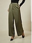 baratos Pants-Casual Wide Leg Culottes