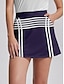 economico Skirts-Women&#039;s Golf Skirts   Elegant Floral Stripe Design