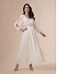 abordables Robes Soirée-Pearl Chiffon Cold Shoulder Maxi Dress