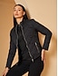 abordables ropa de mujer-Long Sleeve Golf Jacket