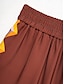 abordables Pants-Boho Wide Leg Culottes