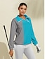 abordables Outerwear-Women&#039;s Golf Pullover Sweatshirt Long Sleeve