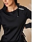 baratos roupa feminina-Golf Pullover Long Sleeve Shirt