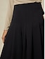 cheap Two Piece Sets-Knitwear Crossover Collar Blouse Wide Leg Pants Two Piece Set