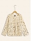 cheap Jackets &amp; Coats-Sequin Feather Elegant Long Sleeve Jacket