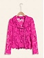 cheap Jackets &amp; Coats-Water soluble lace clothing short jacket