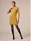 abordables Pulls-Urban Chenille Cleanfit Midi Sweater Dress