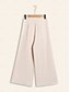 cheap Pants-Full Length Beige Casual Daily Pants