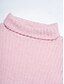 abordables Jerséis-Ribbed Knit Wool Sequins Drop Shoulder Sweater