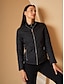 abordables ropa de mujer-Long Sleeve Golf Jacket