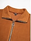 cheap Jackets &amp; Coats-Cotton Elegant Fringe Hem Fleece Lapel Jacket