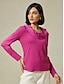 billige T-shirts-Patchwork Long Sleeve T shirt