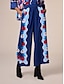 baratos Pants-Artistic Retro Satin Wide Leg Pants