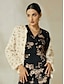 cheap Jackets &amp; Coats-Sequin Feather Elegant Long Sleeve Jacket