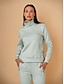 abordables ropa de mujer-Elegant Long Sleeve Golf Shirt