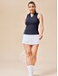 baratos Women&#039;s Clothing-Sleeveless Golf Polo Shirt