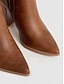 cheap Boots-Stylish Faux Leather Chelsea Boots