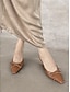 economico pumps e tacchi-Chic Patent Bow Detail Slip On Heels