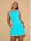 abordables ropa de mujer-Sleeveless Golf Dress