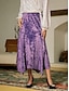 cheap Two Piece Sets-Sequin Silver Glitter Wrap Bishop Sleeve Blouse &amp; Vintage Velour Irregular Maxi Skirt Two Piece Set