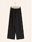 billige Pants-Casual Straight Full Length Pants