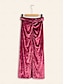 preiswerte Skirts-Velvet Glitter Twist Midi Skirt