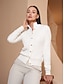 cheap Women&#039;s Clothing-Long Sleeve Golf Cardigan Shirt