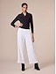 preiswerte Hosen-Casual Full Length Straight Pants