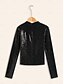 abordables Blouses-Sequin Ruched Fashion Blouse