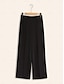 abordables Pants-Casual Straight Full Length Pants