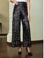 abordables pantalones-Elegant Sequin Party Pants