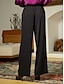 abordables Pants-Straight Casual Full Length Pants