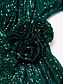 abordables Vestidos de Nochevieja-Elegant Sequin Design Mini Dress