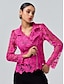 cheap Jackets &amp; Coats-Water soluble lace clothing short jacket