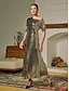 baratos Vestidos de Renda-Off Shoulder Sequin Maxi Dress