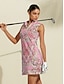 preiswerte Golfkleider-Damen Golfkleid   Sonnenschutz  Blumen Paisley Design