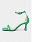 cheap Pumps &amp; Heels-Sleek Minimalist Mid Heel Sandals