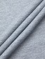 billige Short Sleeve-Herre Vaffel Henley-skjorte T-skjorter Kortermet Rutet Mote Designer Bekvem Knapper Henley Avslappet Daglig utendørs Sommer Blå Svart Hvit Henley T-skjorte