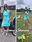 abordables vêtements pour femmes-Golf Sleeveless Dress Ladies Attire