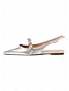 abordables Ballerines-Rhinestone Pointed Slingback Flats