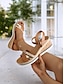 cheap Sandals-Cork Wedge Strappy Espadrille Sandals