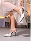 preiswerte Pumps und Absätze-Patent Leather Pointed Toe Stiletto Pumps
